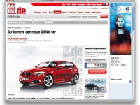 BMW 1シリーズ 次期型、公式画像が流出か 画像
