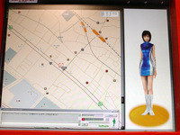 【東京ショー2003速報】キャラクター起用でナビのエージェント機能が進化 画像