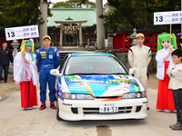 痛インテグラ、全日本ラリー開幕戦でクラス優勝 画像