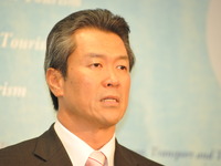 馬淵補佐官、福島原発事故統合本部を語る 画像
