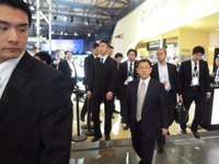 【上海モーターショー11】トヨタ豊田社長にばったり 画像