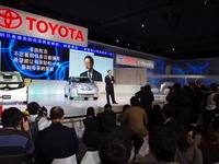 【上海モーターショー11】トヨタ豊田社長「中国は最も重要な市場」 画像