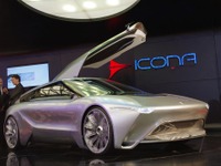 【上海モーターショー11】ガルウィングEVスポーツで市場にアピール…イコナ 画像