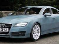 アウディ A7、285ページのペーパークラフト［動画］ 画像