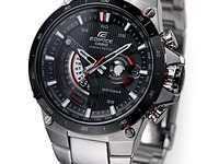 カシオ、モータースポーツがコンセプトのメタルウォッチ発売 画像