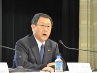 トヨタ豊田社長「経営基盤は着実に強化」 画像