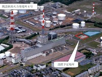 新潟火力発電所、ガスタービン発電機を設置　2012年1月から運転 画像