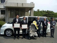 トヨタ車体、展示していた福祉車両を被災地に寄贈「一刻も早く」 画像