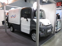 【人とくるまのテクノロジー11】軽登録で市販を目指すフランス製商用EV 画像