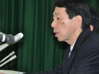 ルネサス赤尾社長「震災で会社の方向性見直しも」 画像