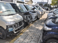 【特集クルマと震災】水没した整備工場、泥中から工具を拾い集め営業を再開 画像