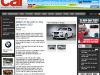 BMW X3 にM計画…トリプルターボ搭載か 画像