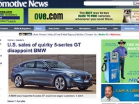BMW 5シリーズGT、米国導入は失敗…CEO発言 画像