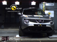 【ユーロNCAP】日産 ジューク 最高評価の5つ星 画像