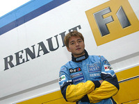 本山、ルノーF1のテスト初体験 画像