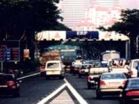 三菱重工グループ、シンガポールの道路課金システムを受注 実証実験 画像