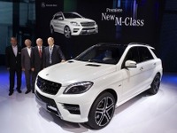 メルセデスベンツ Mクラス 新型がデビュー…燃費は最大28％向上 画像