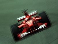 【F1日本GP 予選】セッション中に地震! そのときミハエルは…… 画像