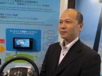 【スマートグリッド展 11】トヨタが提案するスマートフォンの活用法 画像