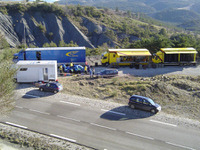 【スバルWRC】ヒルボネン、インプレッサ初走行 画像