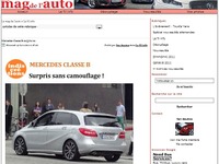 これが、メルセデスベンツ Bクラス 次期型だ!! 画像