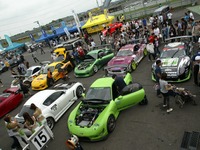 マツダファンが筑波サーキットに集結 7月7日 画像