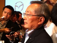 マツダ山内社長「きれいごとをいえないくらい円高が進んでいる」 画像