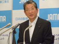 自工会志賀会長、国内需要予測「秋口の段階で出したい」 画像
