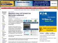 マイバッハに第三の選択肢…メルセデスのサブブランド化か 画像