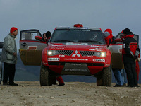 【パリダカ】三菱『パジェロエボリューション』を最終調整 画像