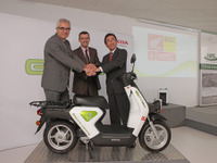 ホンダ、バルセロナ市で電動バイクの実証実験…欧州で初 画像