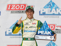 【INDYCAR 第8戦】予選…日本人初、佐藤琢磨がポールポジション 画像