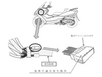 ヤマハ マジェスティYP250、ライト類が作動しない 画像