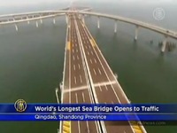 世界最長の海上大橋、中国に完成…全長42.5km［動画］ 画像