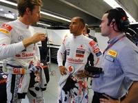 ハミルトン、先輩のアドバイスに困惑 画像