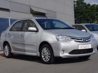 ［写真蔵］トヨタ エティオス 日本初公開…インド市場に特化した機能性 画像