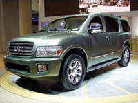 【デトロイトショー'04速報】インフィニティ『QX56』は日本版キャデラック 画像