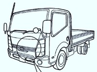 日産 アトラス など3車種、エンストして再始動できない 画像