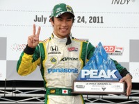【INDYCAR 第10戦】予選…佐藤琢磨、2度目のポールポジション!! 画像