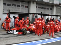 【F1ドイツGP】決勝…タイヤ交換が悩ましい 画像