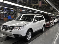 スバル富士重、国内生産が31.1％減…2011年上半期実績 画像