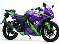 エヴァンゲリオンRT初号機Ninja250R、トリックスターから発売 画像