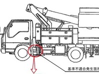いすゞ エルフ など、フレームが強度不足 画像
