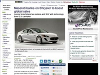 【フランクフルトモーターショー11】マセラティ、ジープベースのSUV初公開か 画像