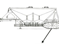 日本トレクス セミトレーラの車輪が脱落…重心高が高いと危険 画像