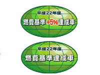スイカ?　緑の地球です……燃費性能公表制度 画像
