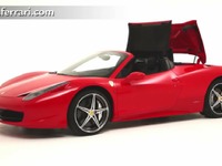 フェラーリ 458スパイダー のルーフ開閉を見る［動画］ 画像