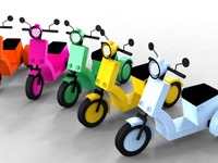 京大発のベンチャー企業、超小型3輪EVを開発 画像