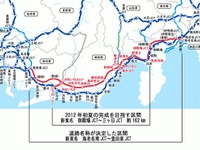 新東名 御殿場-三ヶ日を2012年夏に先行開業 画像