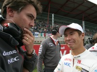 可夢偉「ハミルトンが僕の前に」…ベルギーGP 画像